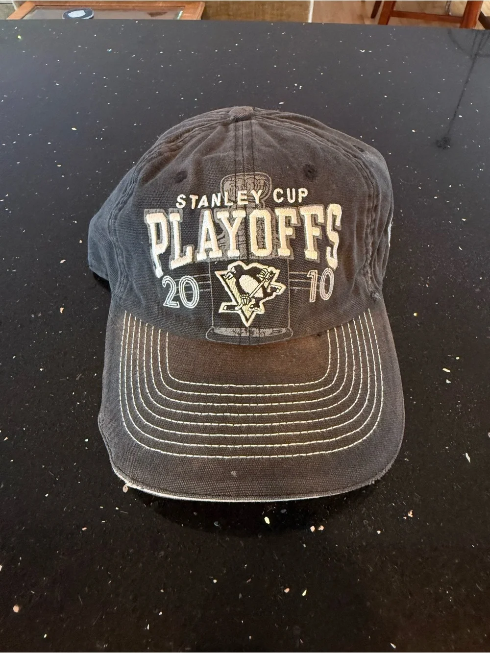Stanley Cup Playoffs 2010 Black Pittsburgh Penguins Baseball Cap